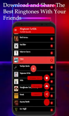 Turkish Music Ringtones android App screenshot 0